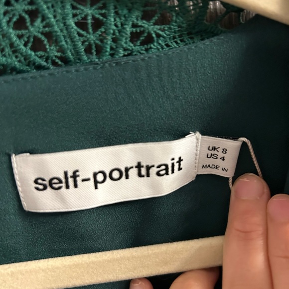 Self portrait green dress - Picture 5 of 6